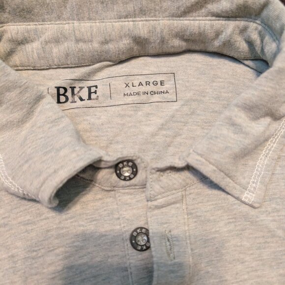 BKE Men's Tri-blend Polo Shirt - XL - Picture 2 of 2